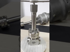 Koneksi Stain Steel BW-SW PN10-32Mpa Katup dunia tekanan tinggi Cryogenic