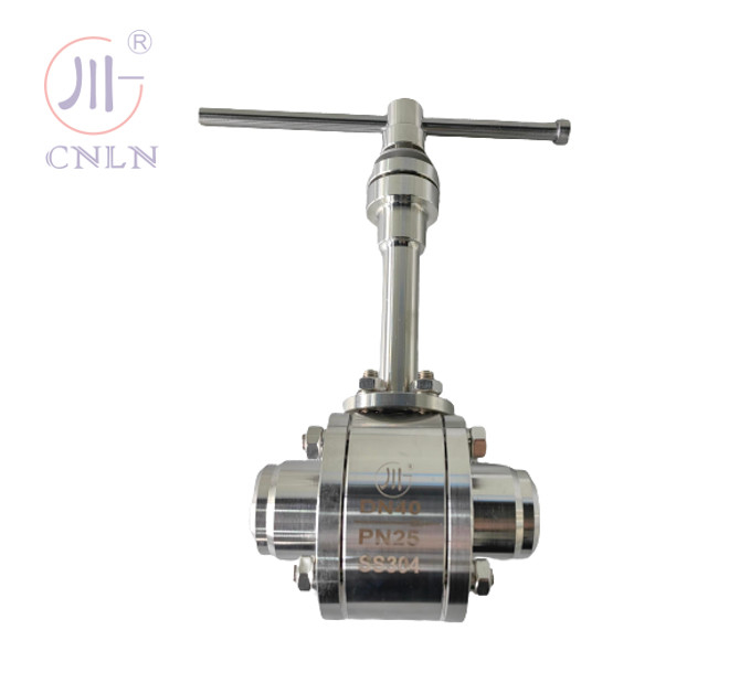 Katup bola kriogenik baja tahan karat CDQ61F untuk gas cair LNG/LOX/LN2/LAR/LCO2