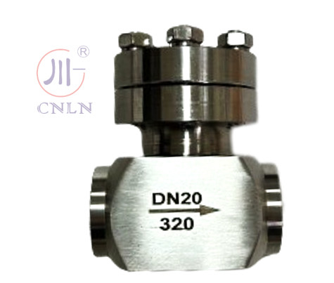 SS304/316 Katup Kontrol Kriogenik Tekanan Tinggi DN20 Untuk LNG/LOX/LN2/LAR/LCO2