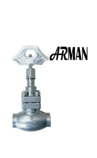 SS304/316 Klep bola kriogenik tipe batang pendek D ((DN10-50mm) untuk LNG/LOX/LN2