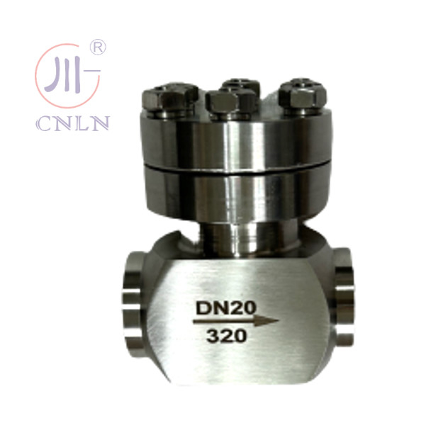 SS304/316 Katup Kontrol Kriogenik Tekanan Tinggi DN20 Untuk LNG/LOX/LN2/LAR/LCO2