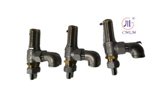 Kriogenik Full Open Safety PTFE Valve Dengan Elbow Connector Cairan katup gas industri