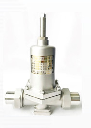 CNLN/Arman DY22F SS304/316 Cryogenic Pressure Reducing Valve (DN20-50mm) untuk Sistem LNG/LOX/LN2