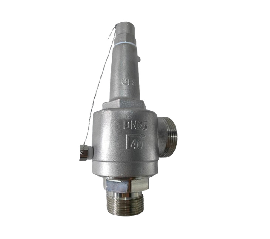DN25 SS304/316 DA22Y Katup Keamanan Kriogenik Untuk LNG/LOX/LN2/LAR/LCO2