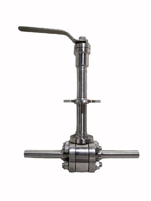 Koneksi Threaded Valve Globe Tekanan Tinggi Cryogenic -196 ~ + 80 °C Untuk Tangki LNG LOX LIN LAR LCO2