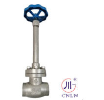 Ventil bola bergelombang suhu rendah CF3/CF8 DN50 SS304/SS316 Untuk LNG/LOX/LN2/LAR/LCO2