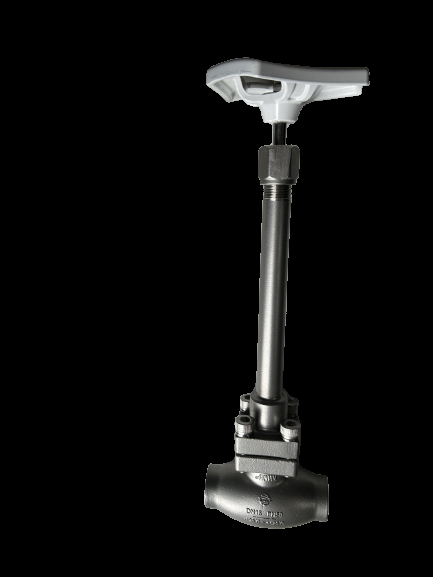 Katup Globe Kriogenik SS304 DN10-DN100 -196°C hingga +80°C LOX LIN LNG LAR