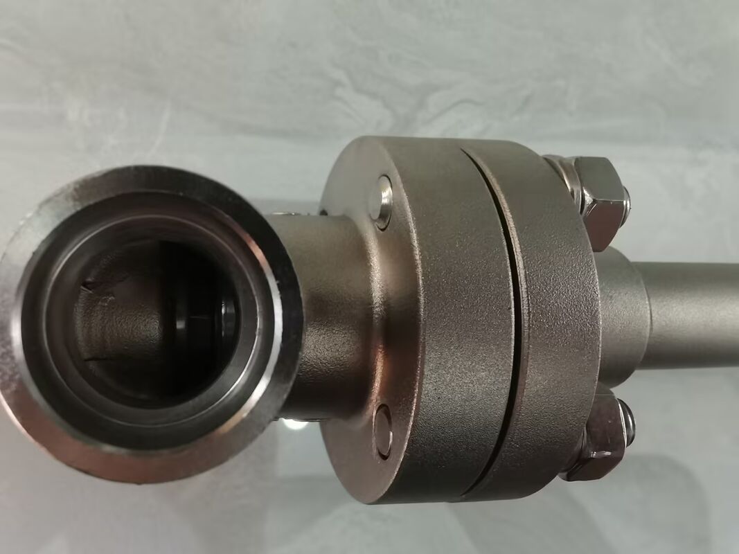 Valve bola kriogenik bersertifikat CE ISO dengan tekanan maksimum 5,0Mpa baja tahan karat 304/316 dan kisaran suhu -196 hingga +80 °C