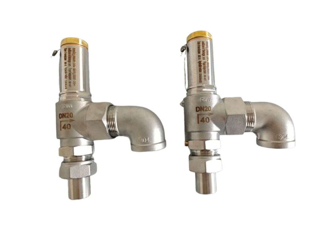 Katup keamanan kriogenik baja tahan karat 3/8'-2' 4.0Mpa untuk aplikasi LNG LOX LIN LAR LCO2