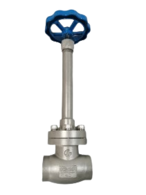 ISO CE EAC bersertifikat Cryogenic Globe Valve Stainless Steel 304/316 dengan tekanan maksimum 5,0Mpa dan kisaran suhu -196°C sampai +80°C