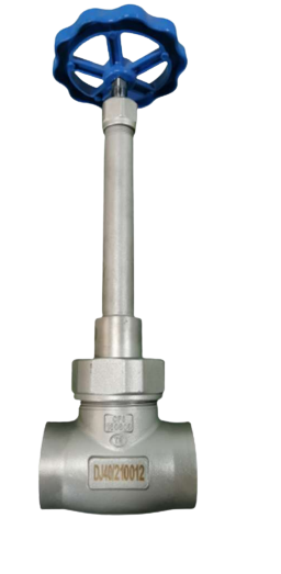 ISO CE EAC bersertifikat baja tahan karat 304/316 Cryogenic Globe Valve dengan tekanan maksimum 5,0Mpa dan kisaran suhu -196°C sampai +80°C untuk LOX LNG LIN LAR