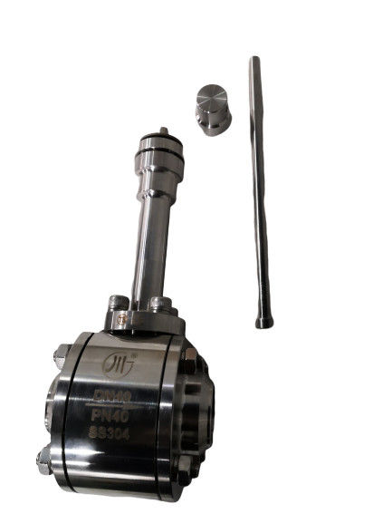 Langsung Pabrik Premium DN10-DN250 Cryogenic Ball Valve Katup Bola Tekanan Tinggi Untuk LO2 / LNG