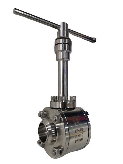 Langsung Pabrik Premium DN10-DN250 Cryogenic Ball Valve Katup Bola Tekanan Tinggi Untuk LO2 / LNG